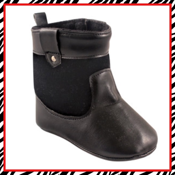 🧚🏼♀️NWT🧚🏼♀️Baby Velvet Riding Boots - Picture 2 of 2